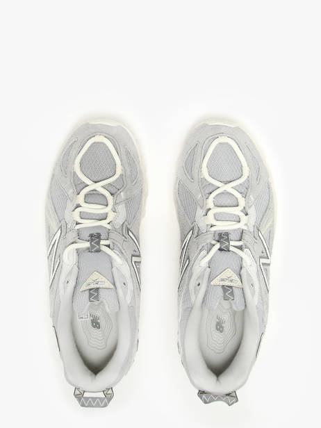 Sneakers 610 Uit Leder New balance Grijs boy ML610TGM ander zicht 3